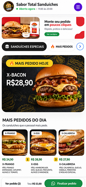 Exemplo de loja online responsiva de cosméticos